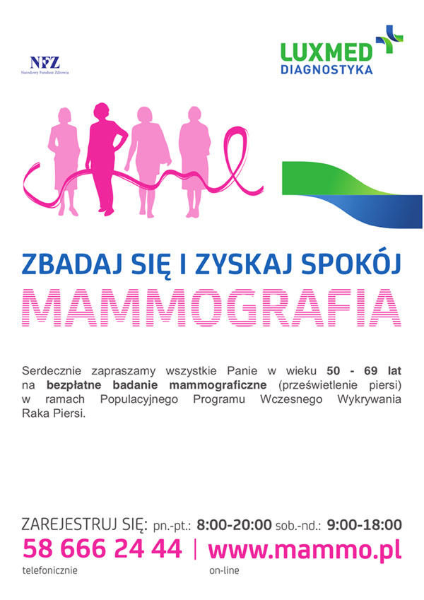 plakat mammografia 2014